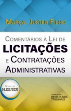 Imagem de COMENTARIOS A LEI DE LICITACOES E CONTRATACOES  ADMINISTRATIVAS