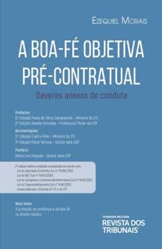Imagem de A BOA-FE OBJETIVA PRE-CONTRATUAL - 2ª ED.