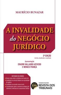Imagem de A INVALIDADE DO NEGOCIO JURIDICO - 2ª ED