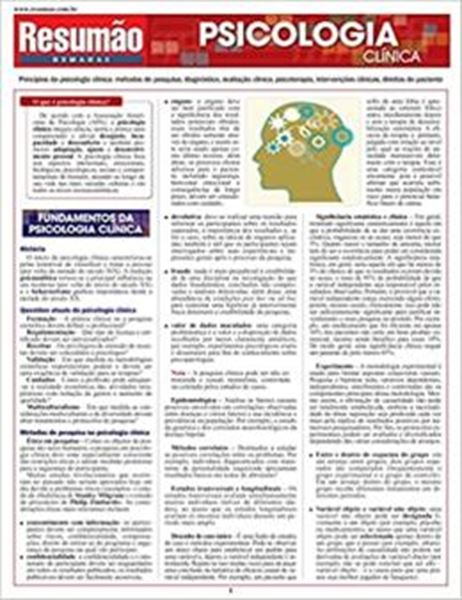 Picture of RESUMAO - PSICOLOGIA CLINICA