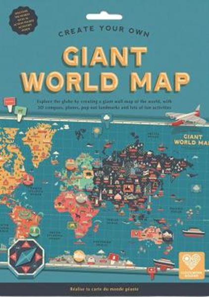Picture of CREATE YOUR OWN GIANT WORLD MAP
