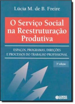 Imagem de SERVICO SOCIAL NA REESTRUTURACAO PRODUTIVA, O