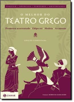 Imagem de O MELHOR DO TEATRO GREGO - PROMETEU ACORRENTADO) EDIPO REI MEDEIA E AS NUVENS