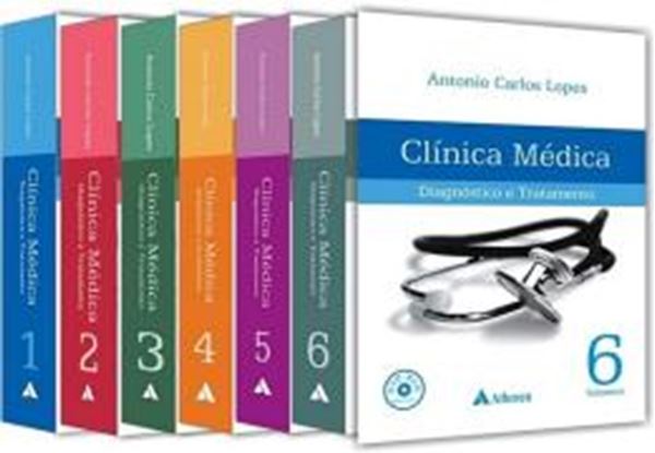 Picture of CLINICA MEDICA - DIAGNOSTICO E TRATAMENTO - 6 VOLS - COM DVD-ROM