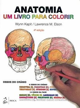 Imagem de ANATOMIA - UM LIVRO PARA COLORIR -  OSSOS DO CRANIO - 4ª EDICAO