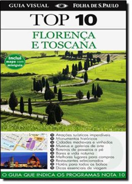 Picture of GUIA TOP 10 - FLORENCA E TOSCANA - 2ª ED