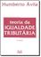 Imagem de TEORIA DA IGUALDADE TRIBUTARIA - 3º ED