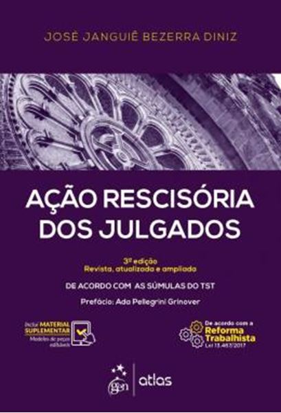 Picture of ACAO RESCISORIA DOS JULGADOS - DE ACORDO COM AS SUMULAS DO TST - 3ª ED