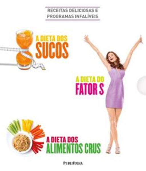 Picture of CAIXA DAS DIETAS - A DIETA DOS SUCOS, A DIETA DO FATOR S, A DIETA DOS ALIMENTOS CRUS