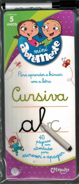 Picture of ABREMENTE ESCREVE E APAGA - CURSIVA - A PARTIR DE 5 ANOS