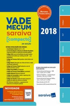 Imagem de VADE MECUM SARAIVA - COMPACTO 2018 - 20ª ED.