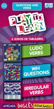 Imagem de PLAY TO LEARN - QUESTIONS AND VERBS  - 3 JOGOS DE TABULEIRO - LUDO VERBS - WH QUESTIONS - IRREGULAR VERBS.
