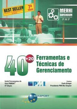 Imagem de 40+20 FERRAMENTAS E TÉCNICAS DE GERENCIAMENTO - 7ª ED
