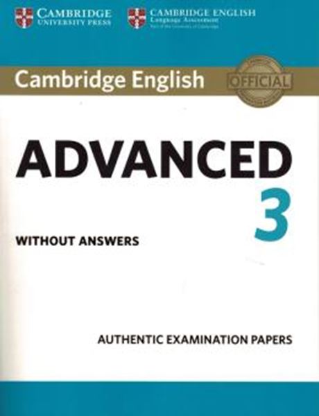 Picture of CAMBRIDGE ENGLISH ADVANCED 3 STUDENT´S BOOK WITHOUT ANSWERS