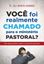 Imagem de VOCE FOI REALMENTE CHAMADO PARA O MINISTERIO PASTORAL? - UM GUIA PRATICO PARA O CONCILIO PASTORAL