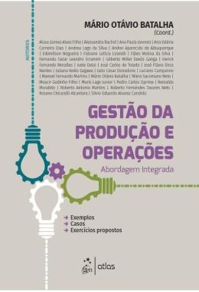 Picture of GESTAO DA PRODUCAO E OPERACOES - ABORDAGEM INTEGRADA