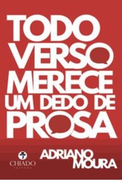 Picture of TODO VERSO MERECE UM DEDO DE PROSA