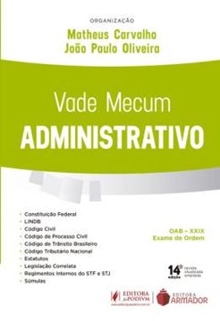 Imagem de VADE MECUM ADMINISTRATIVO - 14ª ED