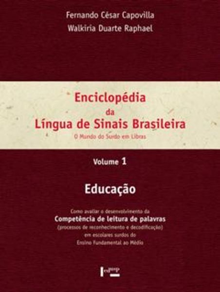 Picture of ENCICLOPEDIA DA LINGUA DE SINAIS BRASILEIRA VOL. 1