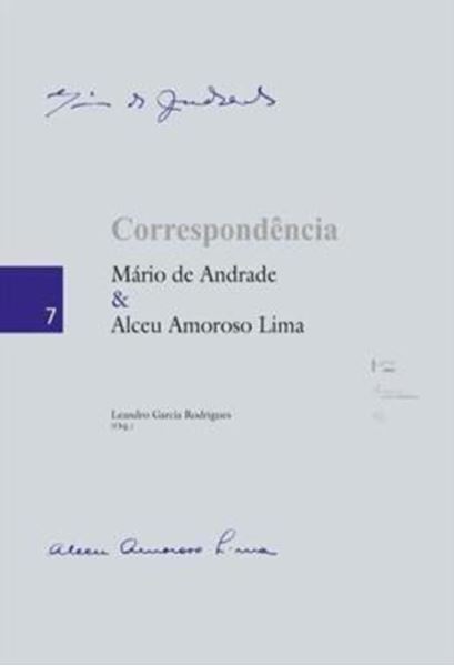 Picture of CORRESPONDENCIA MARIO DE ANDRADE & ALCEU AMOROSO LIMA