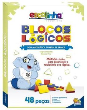 Imagem de ESCOLINHA COM MATEMATICA TAMBEM SE BRINCA: BLOCOS LOGICOS