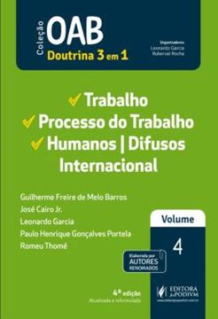 Imagem de TRABALHO, PROCESSO DO TRABALHO, HUMANOS, DIFUSOS E INTERNACIONAL