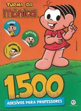 Imagem de 1500 ADESIVOS PARA PROFESSORES - TURMA DA MONICA