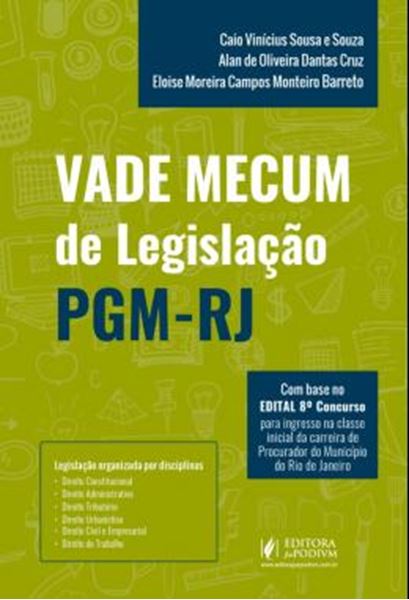 Picture of VADE MECUM DE LEGISLACAO - PGM - RJ