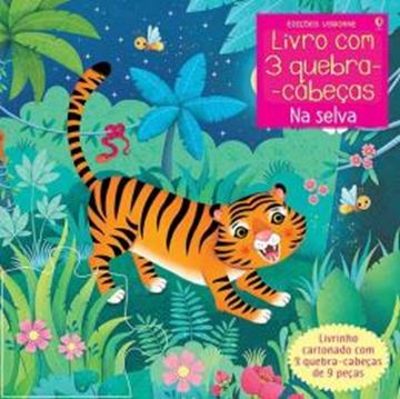 Imagem de NA SELVA: LIVRO COM 3 QUEBRA-CABECAS