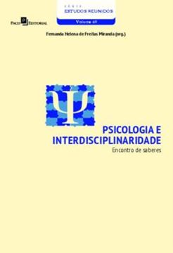 Imagem de PSICOLOGIA E INTERDISCIPLINARIDADE - ENCONTRO DE SABERES