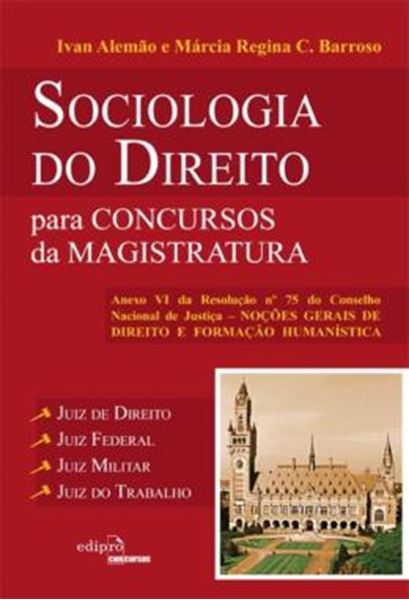 Picture of SOCIOLOGIA DO DIREITO PARA CONCURSOS DA MAGISTRATURA
