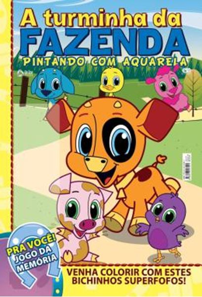 Picture of A TURMINHA DA FAZENDA - PINTANDO COM AQUARELA