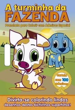 Imagem de A TURMINHA DA FAZENDA - PRANCHETA PARA COLORIR COM ADESIVOS ESPECIAL