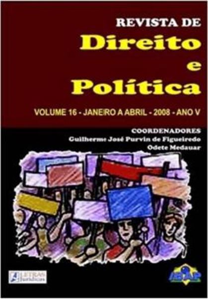 Picture of REVISTA DE DIREITO E POLITICA - VOLUME 16