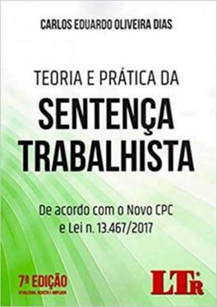 Picture of TEORIA E PRATICA DA SENTENCA TRABALHISTA - 7ª ED