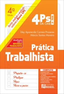 Imagem de 4PS DA OAB - PRATICA TRABALHISTA - 2? FASE - VOLUME  - 