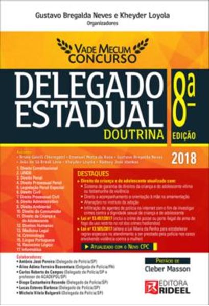 Picture of VADE MECUM CONCURSO - DELEGADO ESTADUAL DOUTRINA - VOLUME  - 