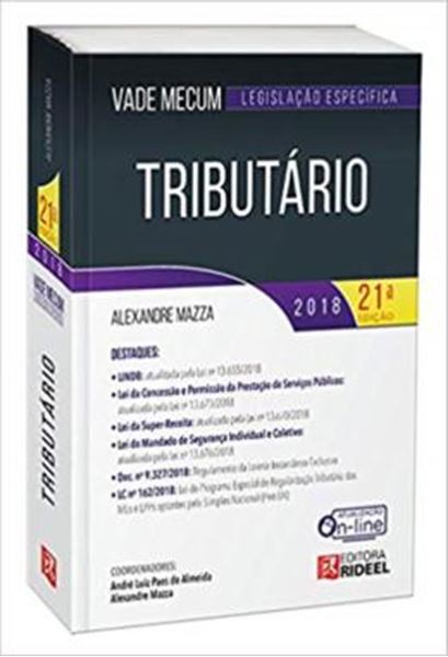 Picture of VADE MECUM TRIBUTARIO - LEGISLACAO ESPECIFICA - VOLUME  - 
