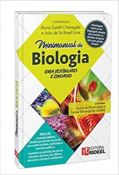 Picture of MINIMANUAL DE BIOLOGIA - ENEM, VESTIBULARES E CONCURSOS - VOLUME  - 