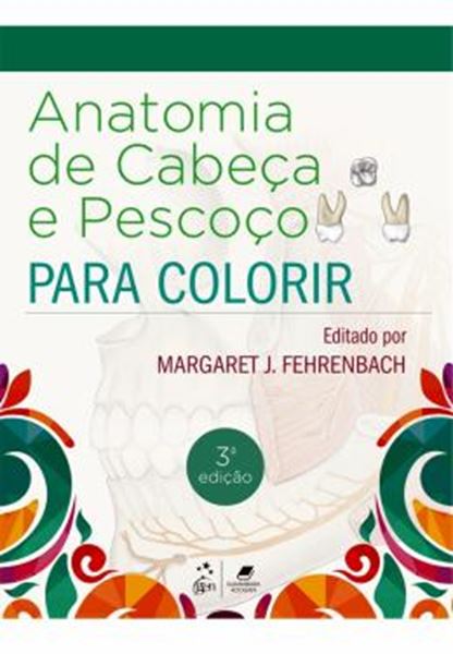 Picture of ANATOMIA DE CABECA E PESCOCO PARA COLORIR  - 3ª ED.