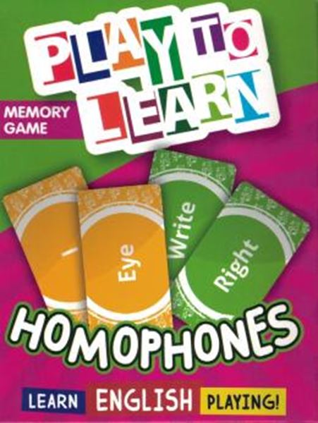 Picture of PLAY TO LEARN - HOMOPHONES
