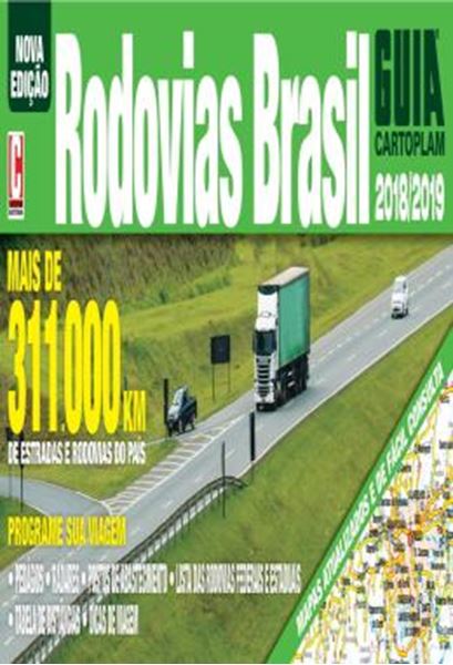 Picture of GUIA CARTOPLAM RODOVIAS BRASIL 2018/2019