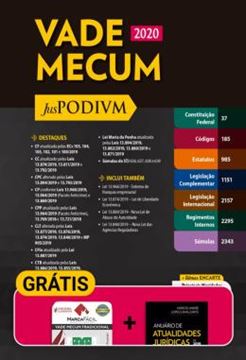 Imagem de VADE MECUM JUSPODIVM 2020