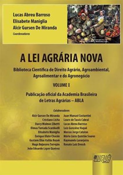 Picture of A LEI AGRARIA NOVA - PUBLICACAO OFICIAL DA ACADEMIA BRASILEIRA DE LETRAS AGRARIAS – ABLA