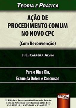 Imagem de ACAO DE PROCEDIMENTO COMUM NO NOVO CPC (COM RECONVENCAO)