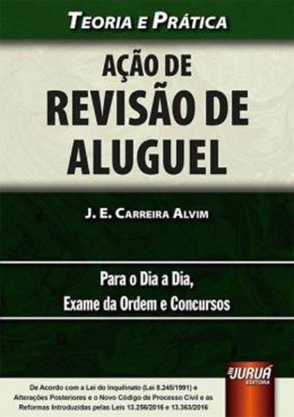Picture of ACAO DE REVISAO DE ALUGUEL - TEORIA E PRATICA - PARA O DIA A DIA, EXAME DA ORDEM E CONCURSOS