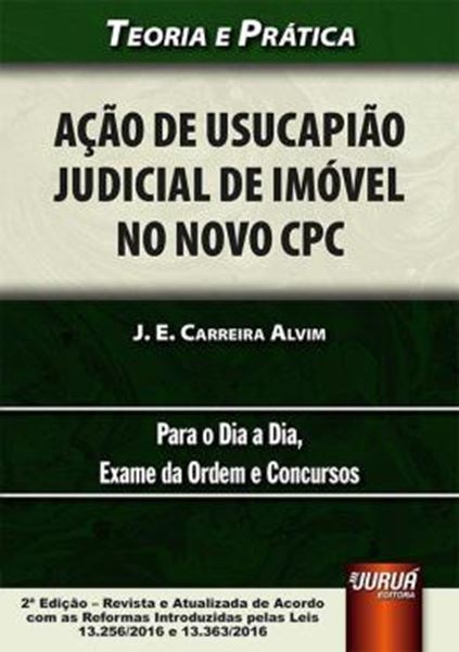 Picture of ACAO DE USUCAPIAO JUDICIAL DE IMOVEL NO NOVO CPC - TEORIA E PRATICA