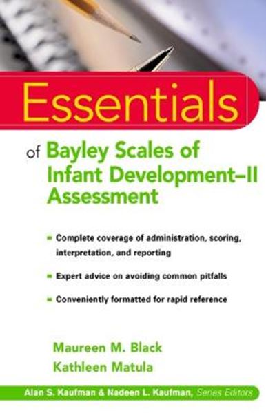 Picture of ESSENTIALS OF BAYLEY SCALES OF INFANT DEVELOPMENT II ASSESSMENT