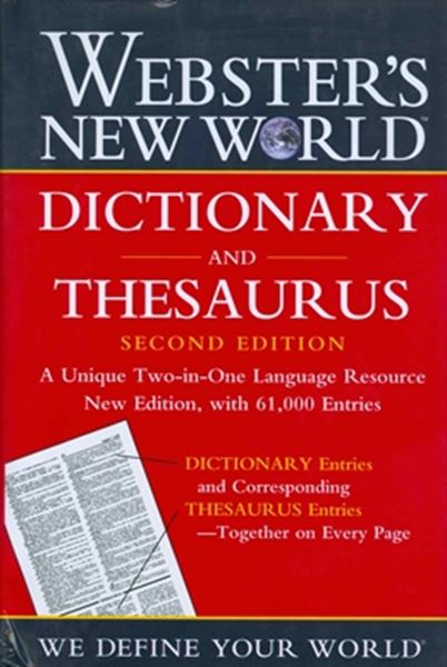 Picture of WEBSTER´S NEW WORLD DICTIONARY AND THESAURUS