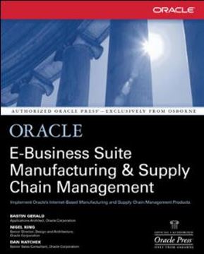 Imagem de ORACLE E BUSINESS SUITE MANUFACTURING  SUPPLY CHAIN MANAGEMENT